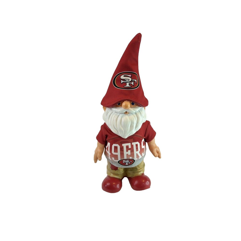 San Francisco 49er's Forever Collectible  NFL 12" Gnome Niners